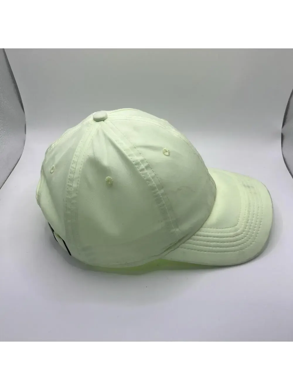 Nike Swoosh Women's Heritage86 Futura Classic Adjustable Neon Green Hat Cap_4